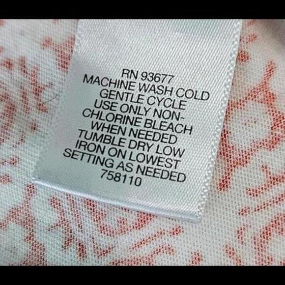 Liz Claiborne Women's Patterned Short Sleeve Top Size XL - Picture 5 of 7